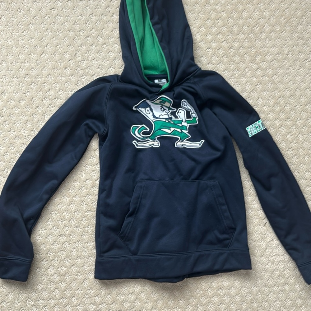 ☘️ Notre Dame Fighting Irish Sweatshirt Youth 12-14